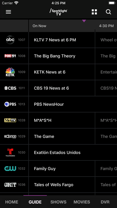 Sparklight TV screenshot 2