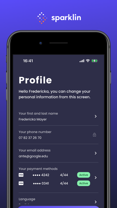 Sparklin screenshot 1