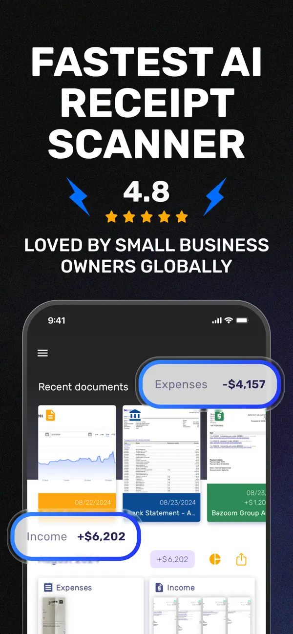 SparkReceipt: Expense Scanner screenshot 5