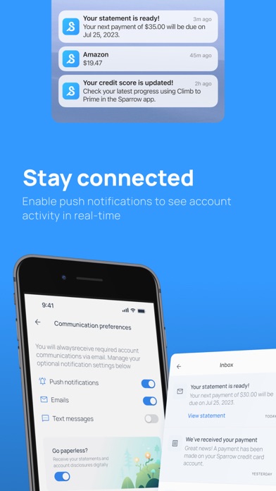 Sparrow Card App screenshot 1