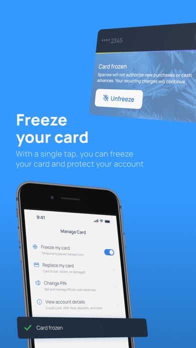 Sparrow Card App screenshot 5