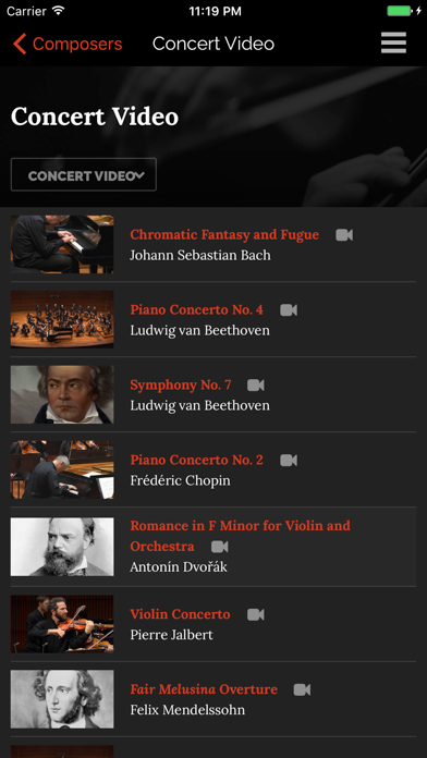 SPCO Classical Concert Library screenshot 2