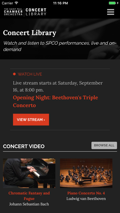 SPCO Classical Concert Library screenshot 5