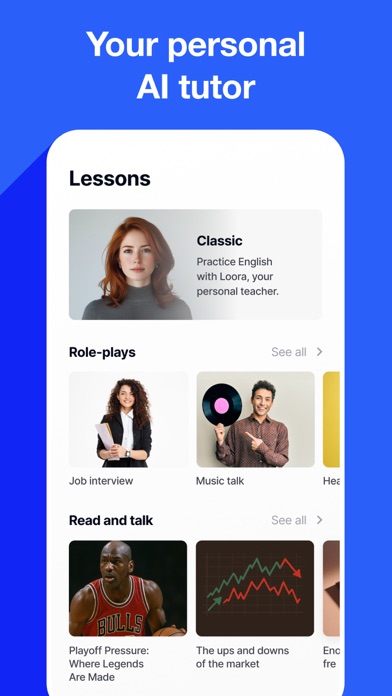 Speak English with Loora AI screenshot 6