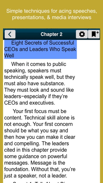 Speak Like a CEO (McGraw Hill) screenshot 2
