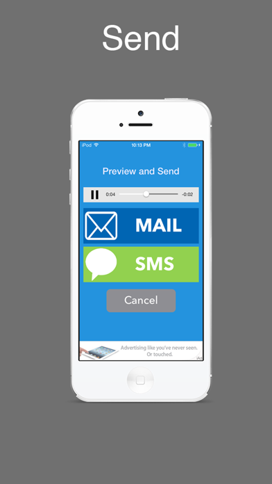 Speak N Send - Audio messaging screenshot 2