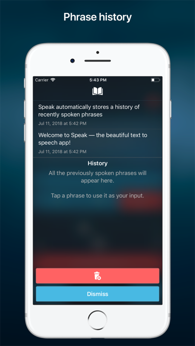 Speak • Speech Synthesizer screenshot 2