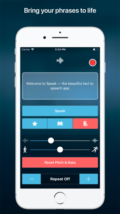 Speak • Speech Synthesizer screenshot 5