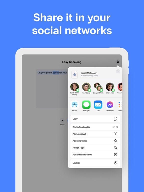 Speak4Me Text to Speech Reader screenshot 7