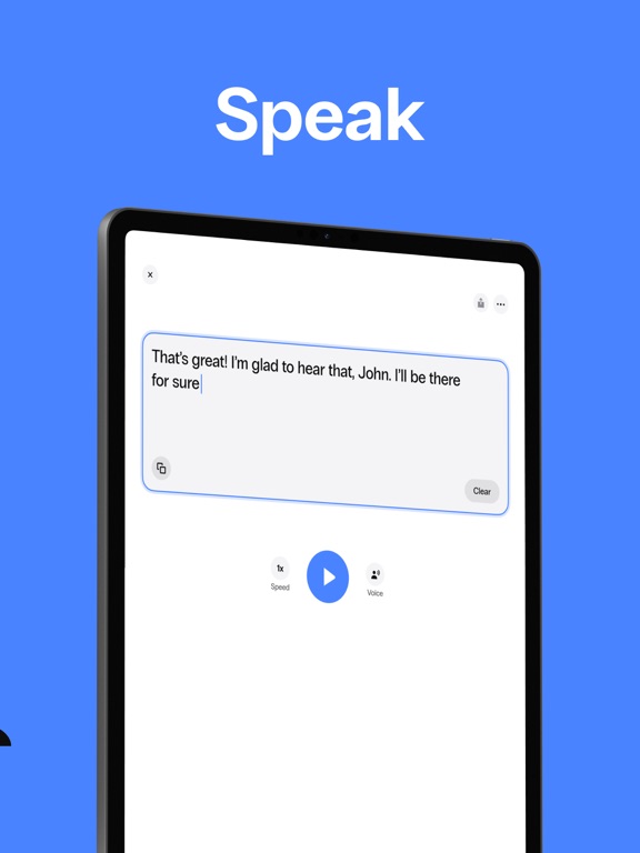 Speak4Me Text to Speech Reader screenshot 9