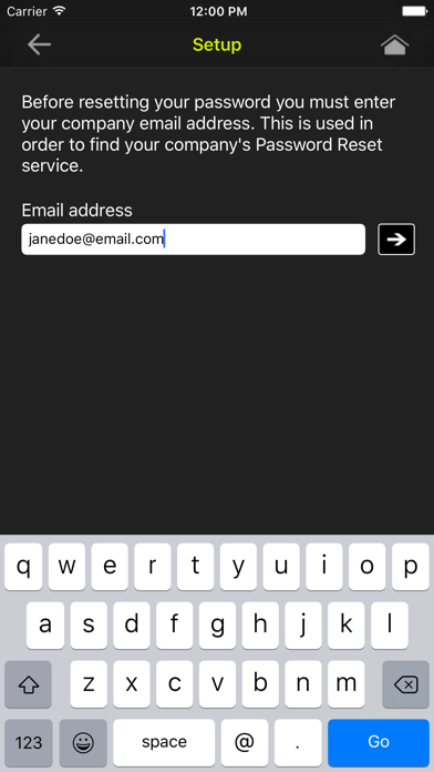 Specops Password Reset screenshot 5