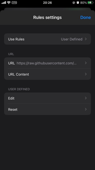 Spectre VPN screenshot 1
