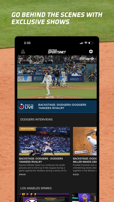 Spectrum SportsNet: Live Games screenshot 1