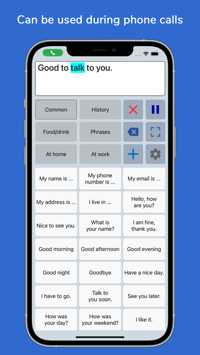 Speech Assistant AAC screenshot 3