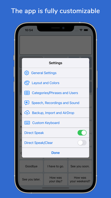 Speech Assistant AAC screenshot 4
