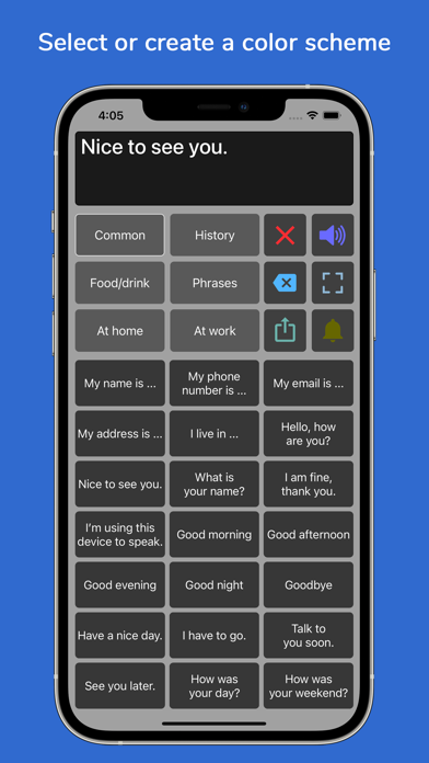 Speech Assistant AAC screenshot 9