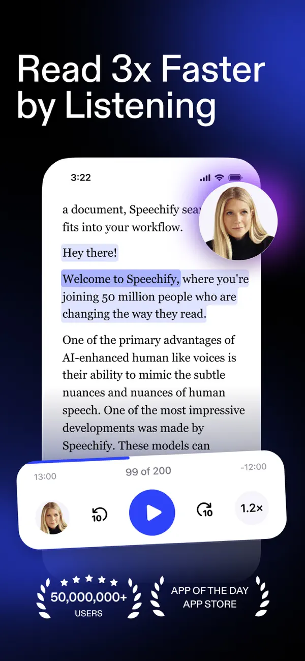 Speechify – Text to Speech PDF screenshot 6