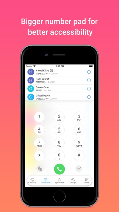 Speed Dial - T9 and Smart Call screenshot 7