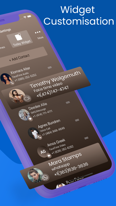 Speed Dial with Contact Widget screenshot 1