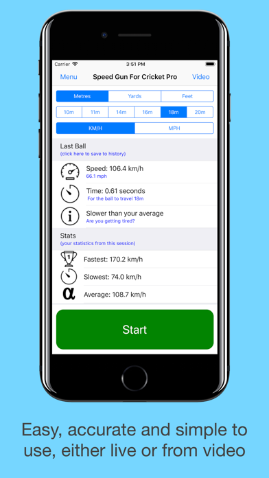 Speed Gun For Cricket screenshot 3