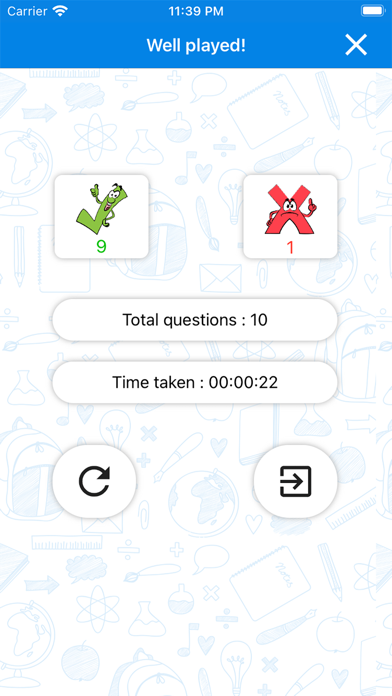 Speed Math: Kids Math Quiz App screenshot 1