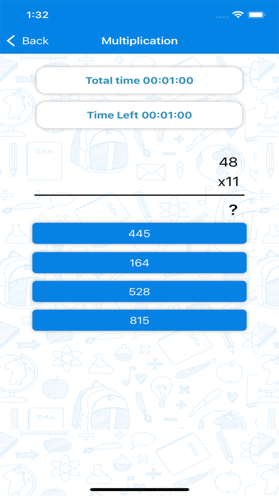 Speed Math: Kids Math Quiz App screenshot 2