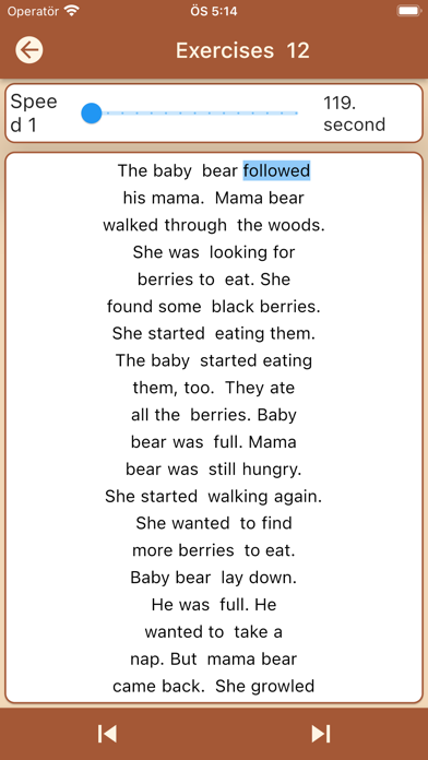 Speed Reading and Exercises screenshot 1
