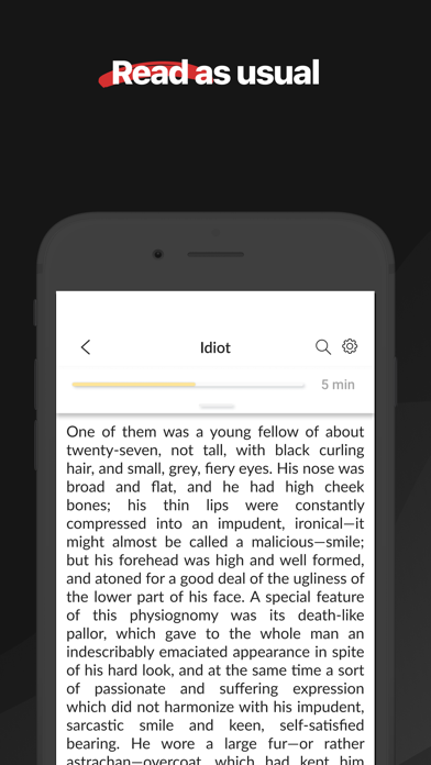Speed reading: Book reader app screenshot 2