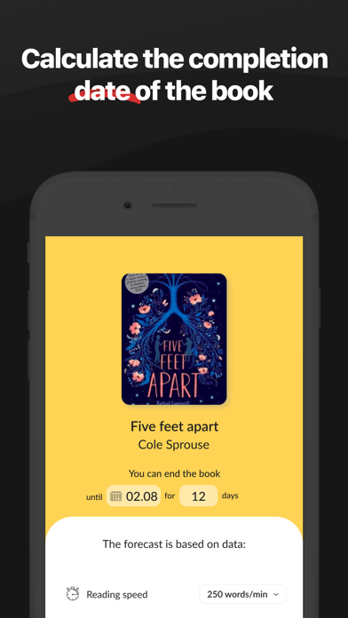 Speed reading: Book reader app screenshot 4