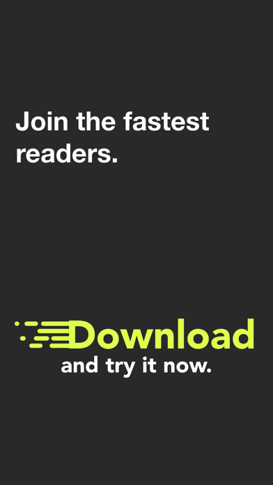 Speed Reading UpRead screenshot 1