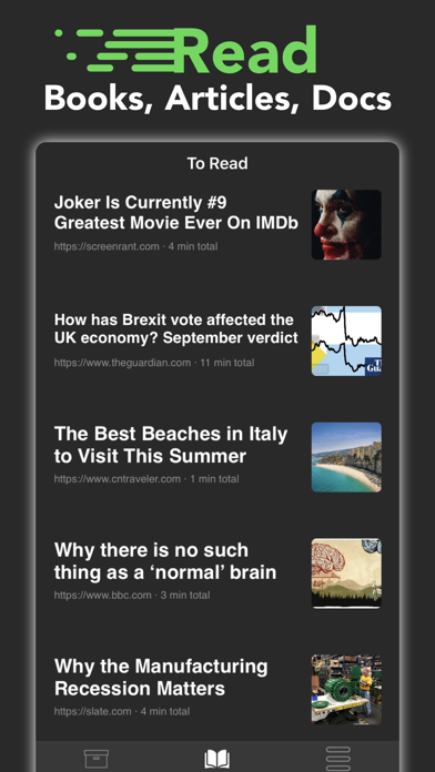 Speed Reading UpRead screenshot 4