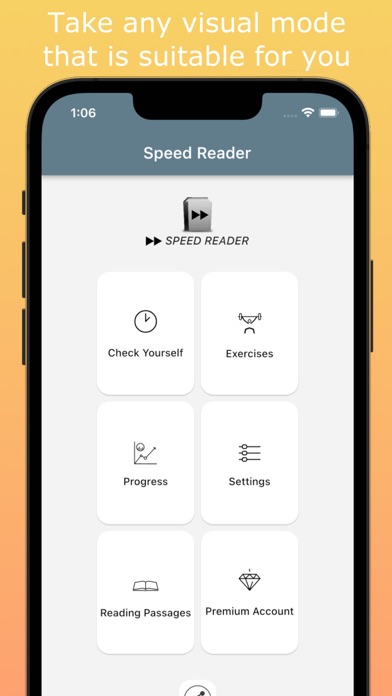 Speed Reading with Exercises screenshot 2