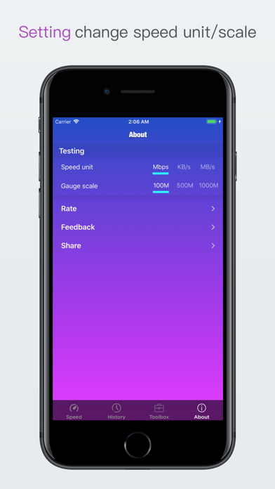 Speed Test – Speed check tool screenshot 1