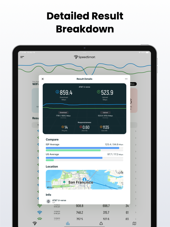Speed Test SpeedSmart Internet screenshot 7