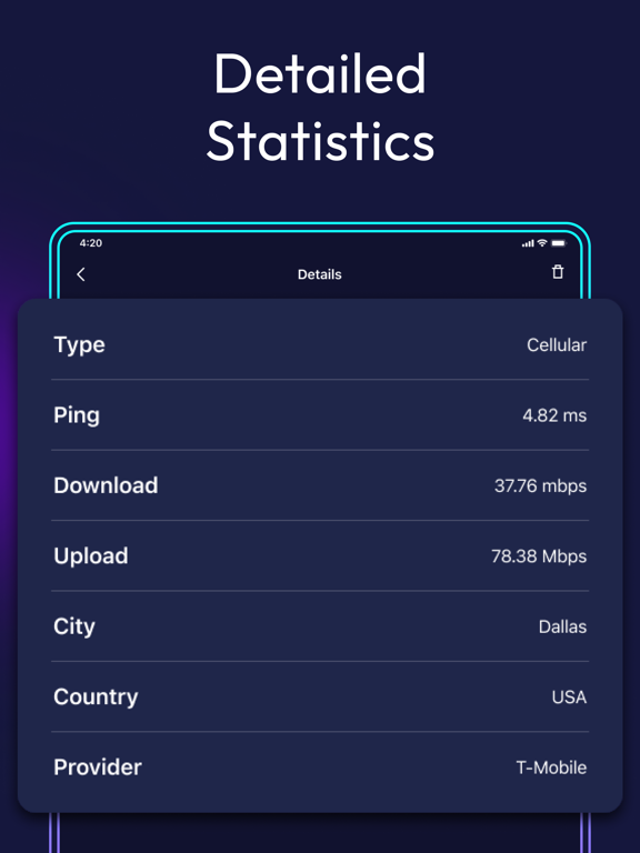 Speed Test & Wifi Analyzer + screenshot 7
