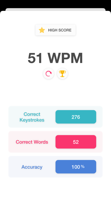 Speed Typer: WPM Typing Tests screenshot 4