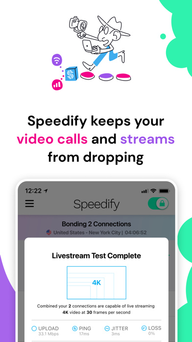 Speedify: Unbreakable VPN screenshot 3