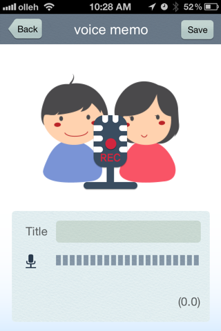 SpeedMemo(Text Voice Picture) screenshot 2