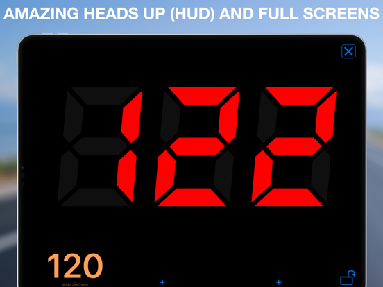Speedometer 55 GPS Speed & HUD screenshot 2
