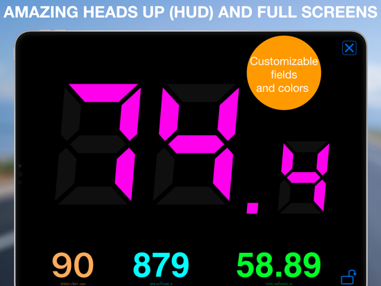 Speedometer 55 Pro. GPS kit. screenshot 3