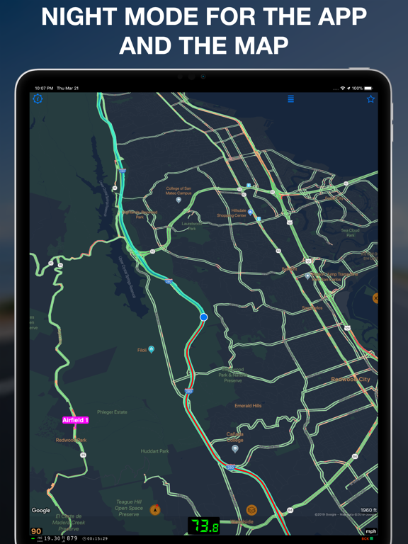 Speedometer 55 Pro. GPS kit. screenshot 6