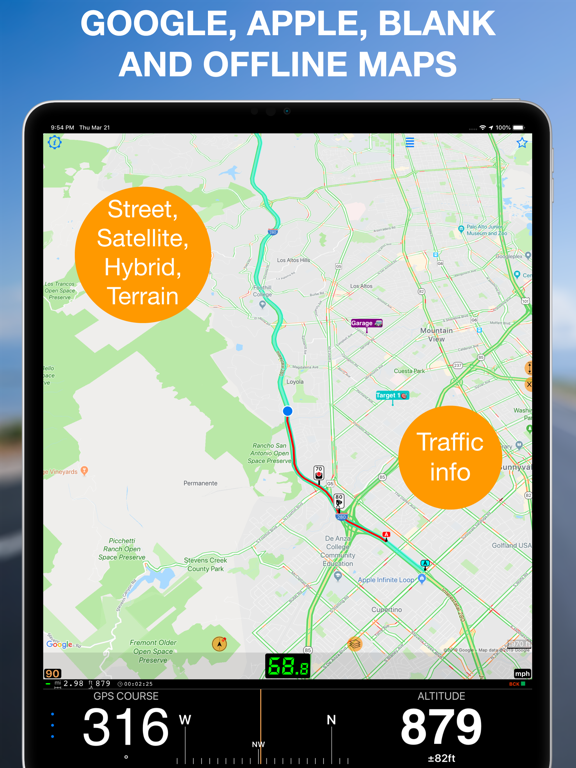 Speedometer 55 Pro. GPS kit. screenshot 7