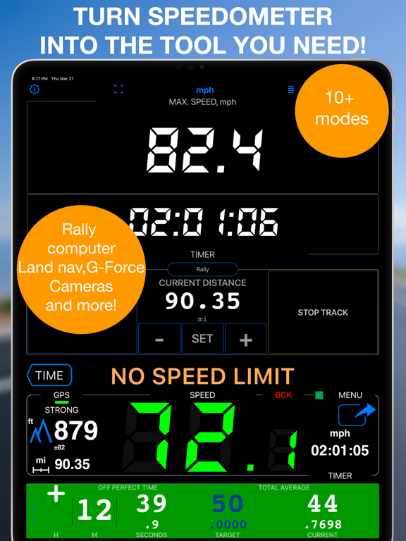 Speedometer 55 Pro. GPS kit. screenshot 5
