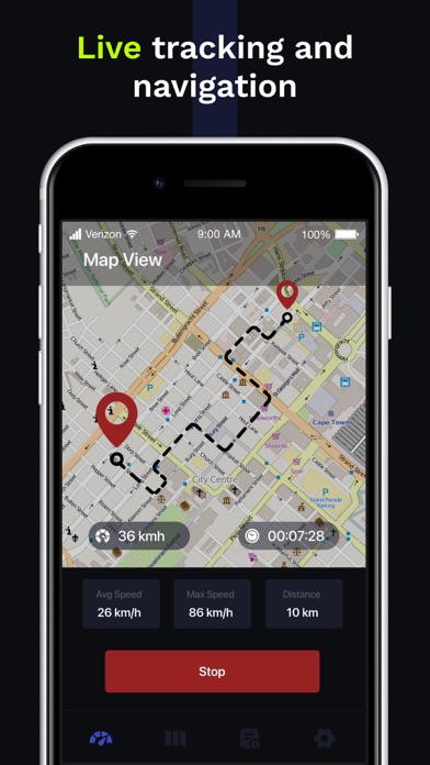 Speedometer MPH – GPS Odometer screenshot 2