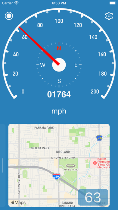 Speedometer Simple screenshot 3