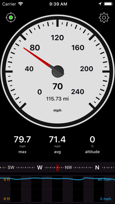 Speedometer Speed Box App screenshot 1