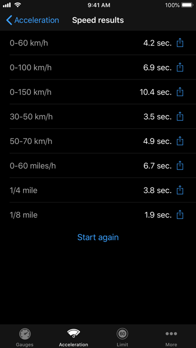 Speedometer∞ screenshot 1