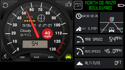 Speedometer ⊲ screenshot 2