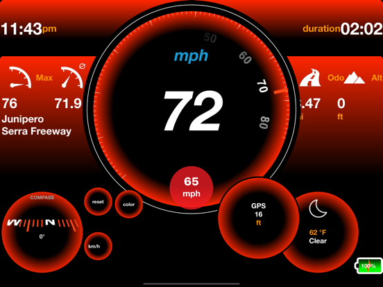 Speedometer ⋙ screenshot 1
