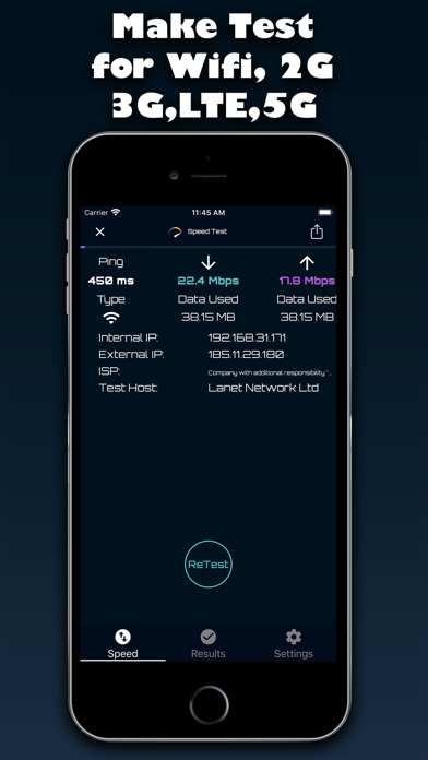 SpeedTest• screenshot 2